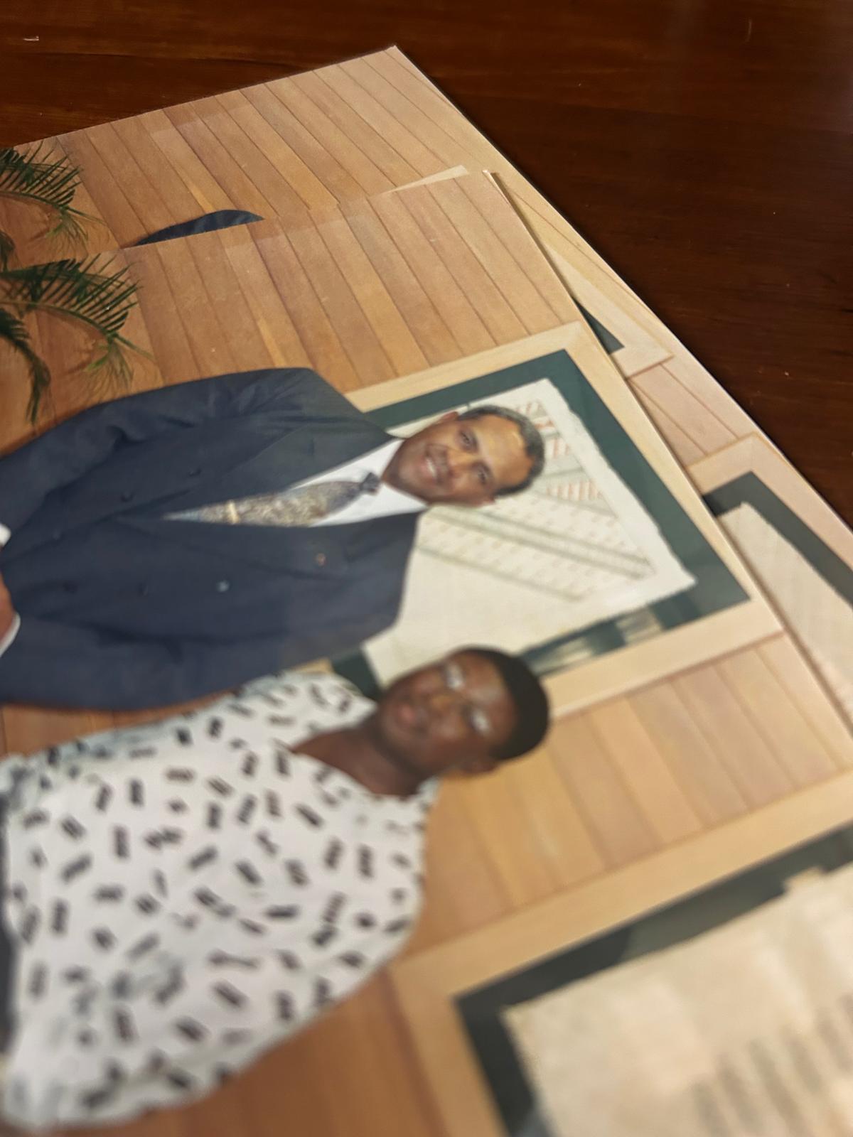 With Fiji&rsquo;s Prime Minister Sitiveni Rabuka, Suva, 1997